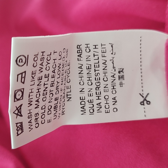 2 for 1 New Fuchsia Sleeveless Cutout Front Top Olive Green Smocked Babydoll XL - Picture 8 of 12